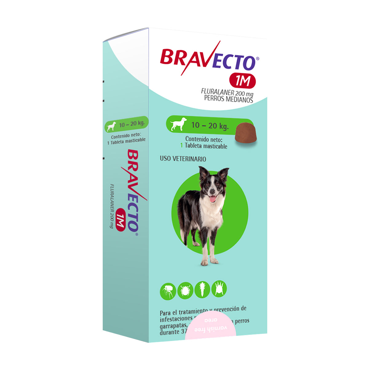 Bravecto 1 Mes 10-20kg
