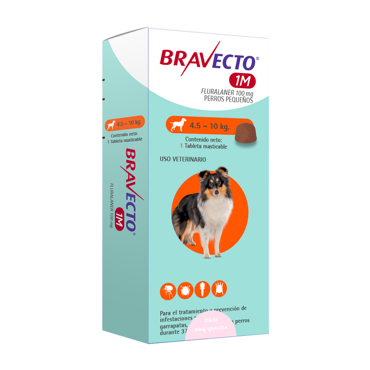 Bravecto 1 Mes 4.5-10kg